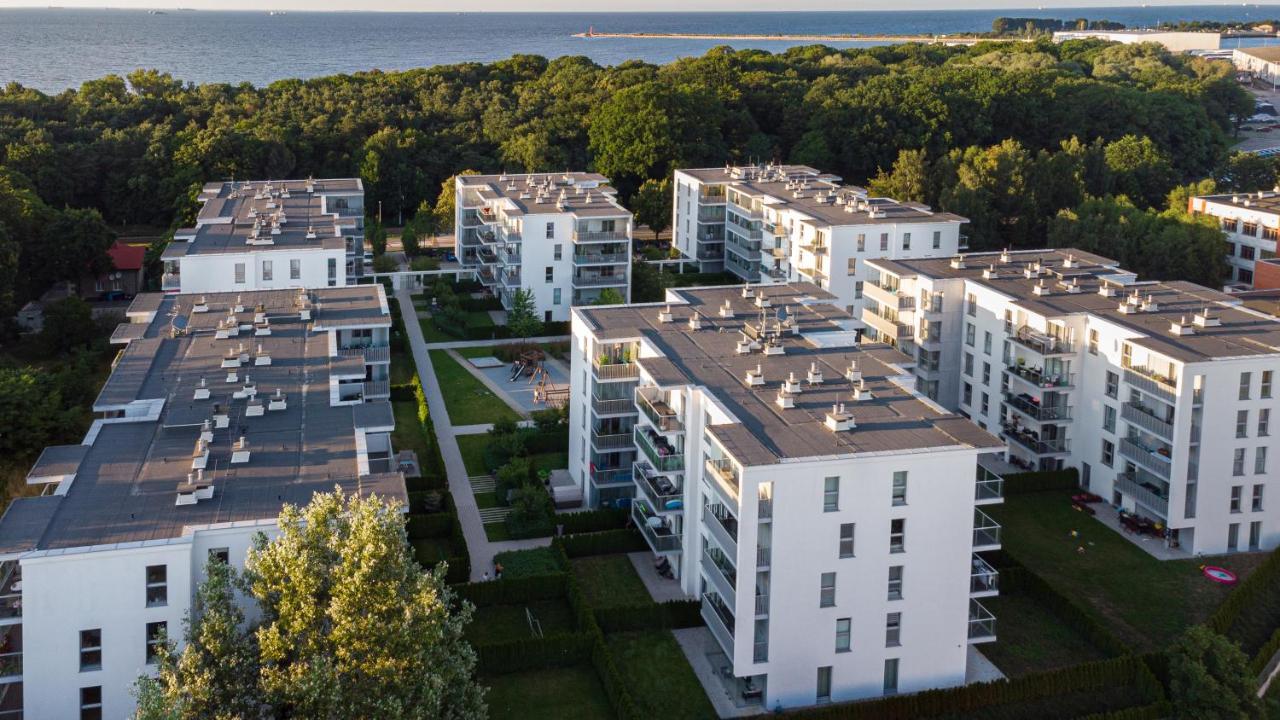 Ferienwohnung Seaside Mansion - Nadmorze Danzig Exterior foto