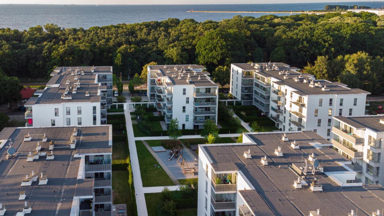 Ferienwohnung Seaside Mansion - Nadmorze Danzig Exterior foto